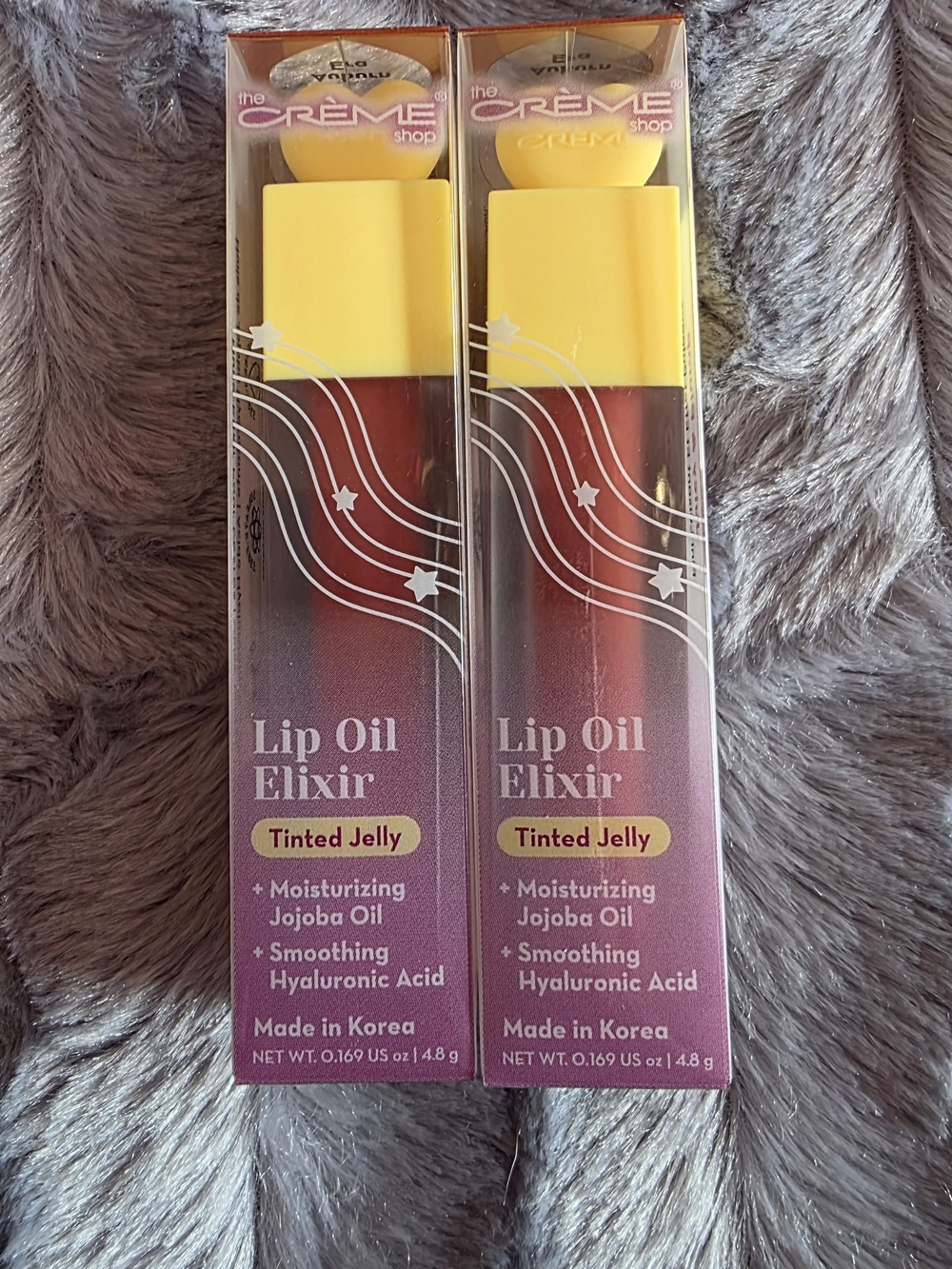 The Creme Shop Lip Oil Elixir - Tinted Lip Jelly (2 Pack)